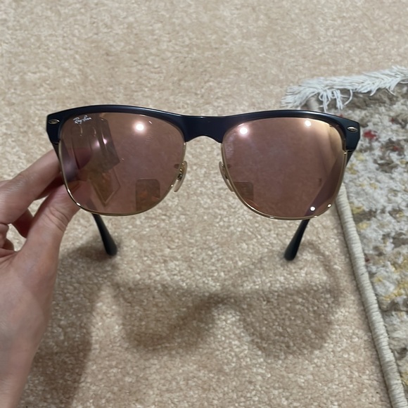 Rayban oversized Clubmaster glasses with case - Picture 4 of 9